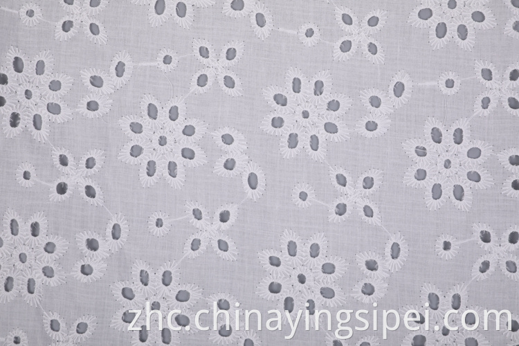100% Cotton Dyed With Embroidery
